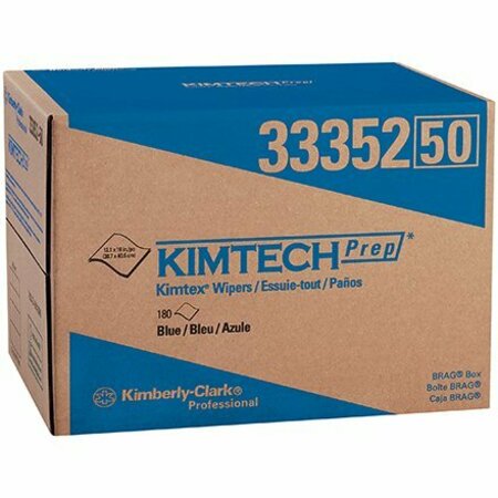 BSC PREFERRED Kimtech 12 x 16.8'' Prep Dispenser Box Wipers - 180-count S-13737